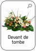 Composition devant de tombe