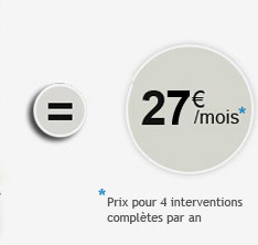 Formule pour 4 interventions