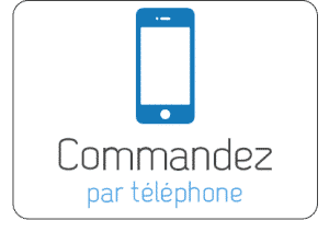 Commandez par téléphone