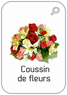 Coussin de fleurs