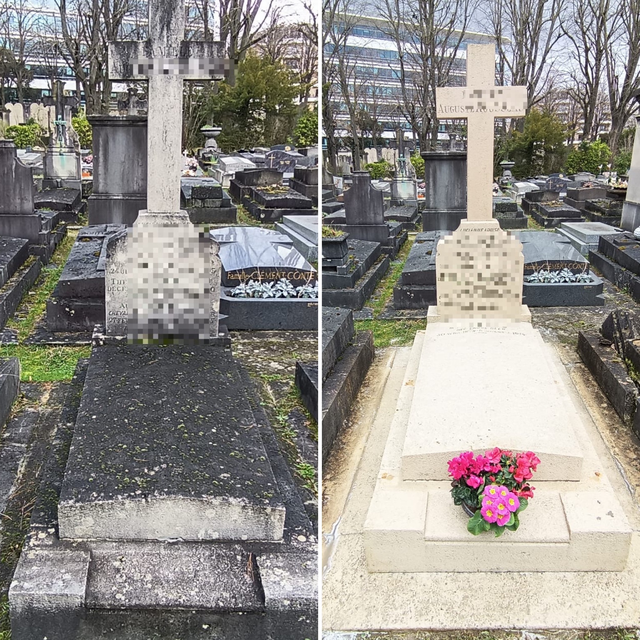 Entretien et fleurissement de sépultures dans le 91