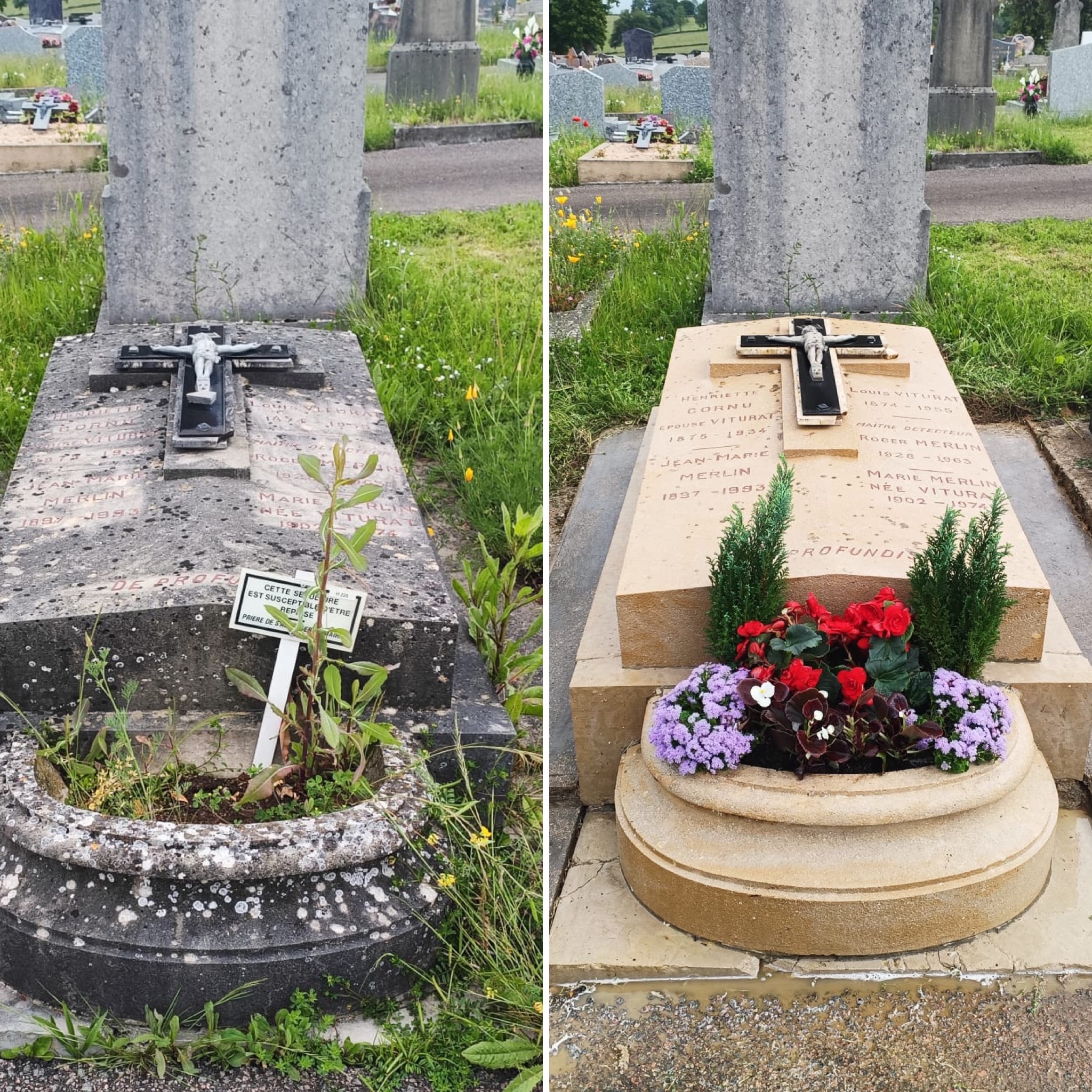 Entretien et fleurissement de sépultures dans le 94