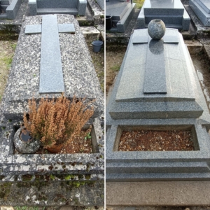 Nettoyage de tombe En sa mémoire