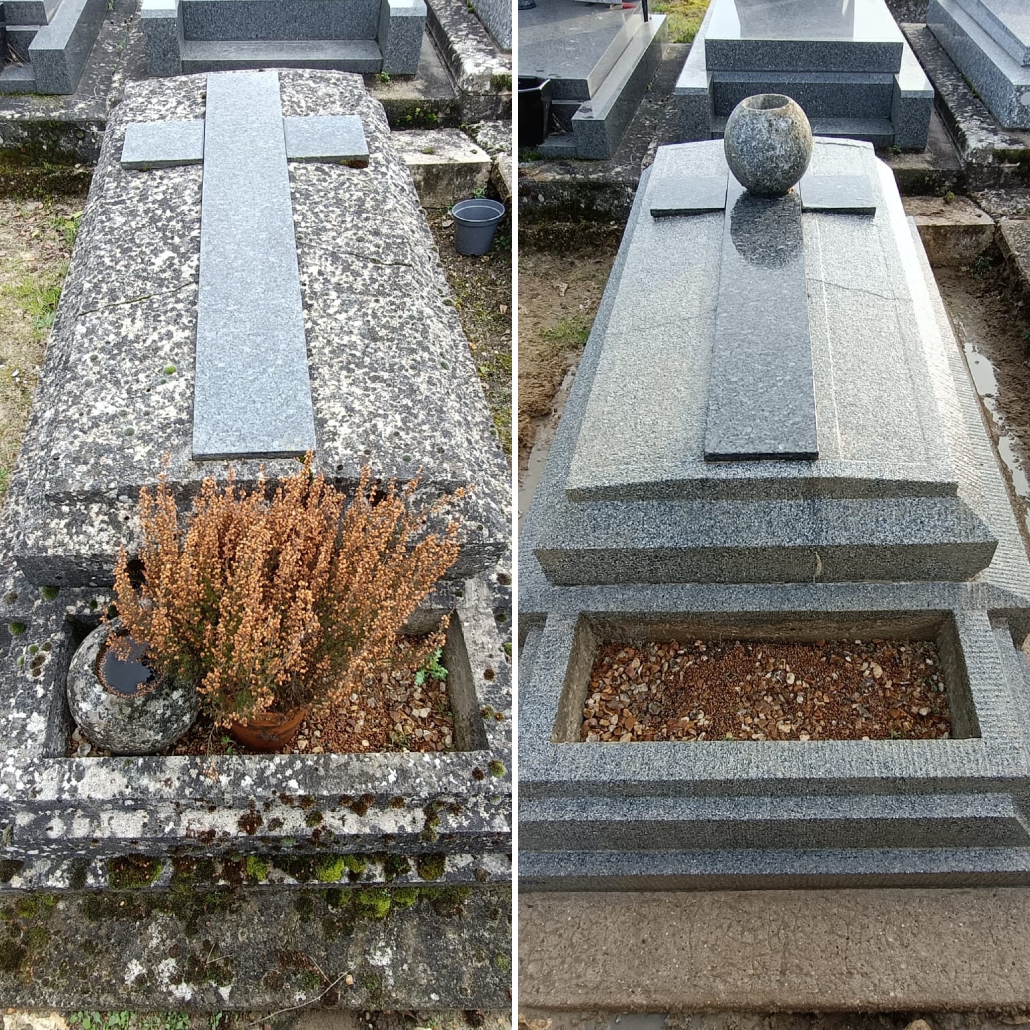 Nettoyage de tombe En sa mémoire Nettoyage de tombe En sa mémoire